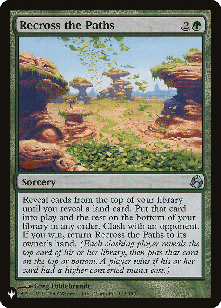 Recross the Paths [The List] Magic: The Gathering