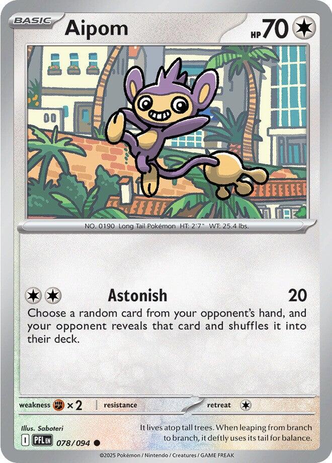 Aipom (078/094) [Mega Evolution: Phantasmal Flames] Pokémon