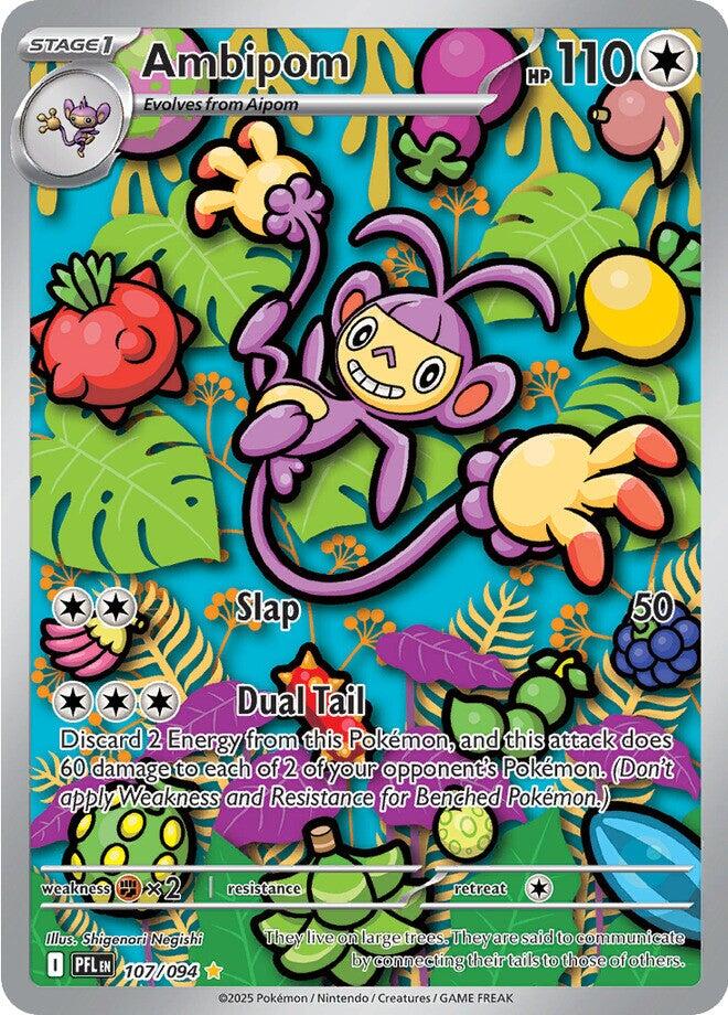 Ambipom (107/094) [Mega Evolution: Phantasmal Flames] Pokémon