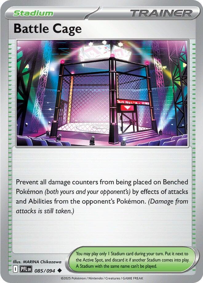 Battle Cage (085/094) [Mega Evolution: Phantasmal Flames] Pokémon