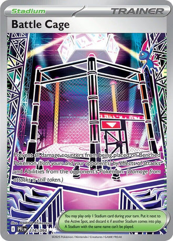 Battle Cage (116/094) [Mega Evolution: Phantasmal Flames] Pokémon