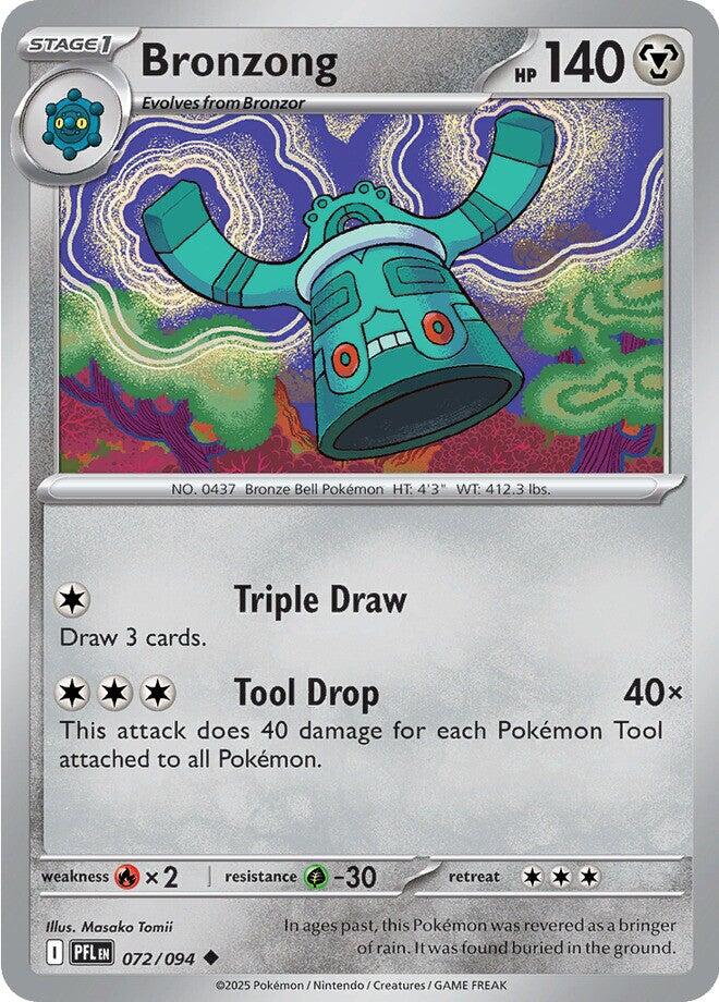 Bronzong (072/094) [Mega Evolution: Phantasmal Flames] Pokémon