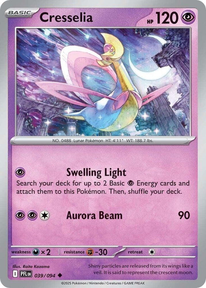 Cresselia (039/094) [Mega Evolution: Phantasmal Flames] Pokémon