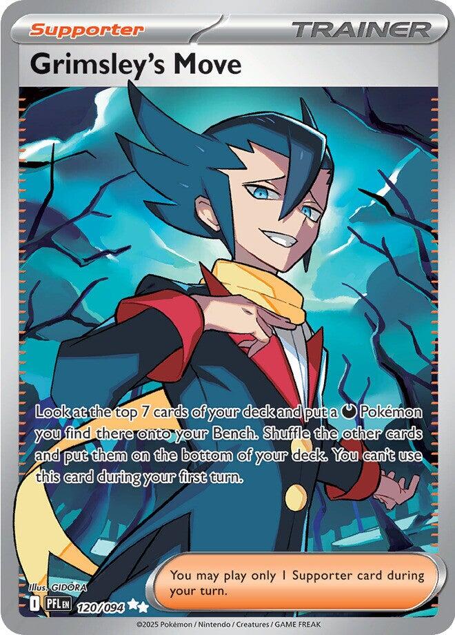 Grimsley's Move (120/094) [Mega Evolution: Phantasmal Flames] Pokémon