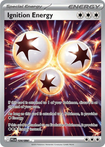 Ignition Energy (124/094) [Mega Evolution: Phantasmal Flames] Pokémon