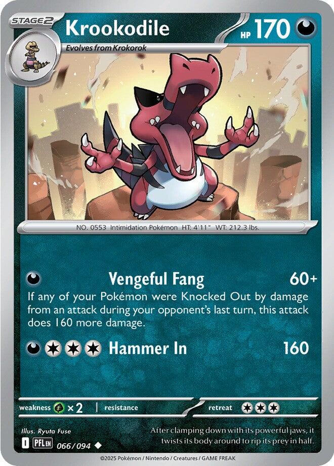 Krookodile (066/094) [Mega Evolution: Phantasmal Flames] Pokémon