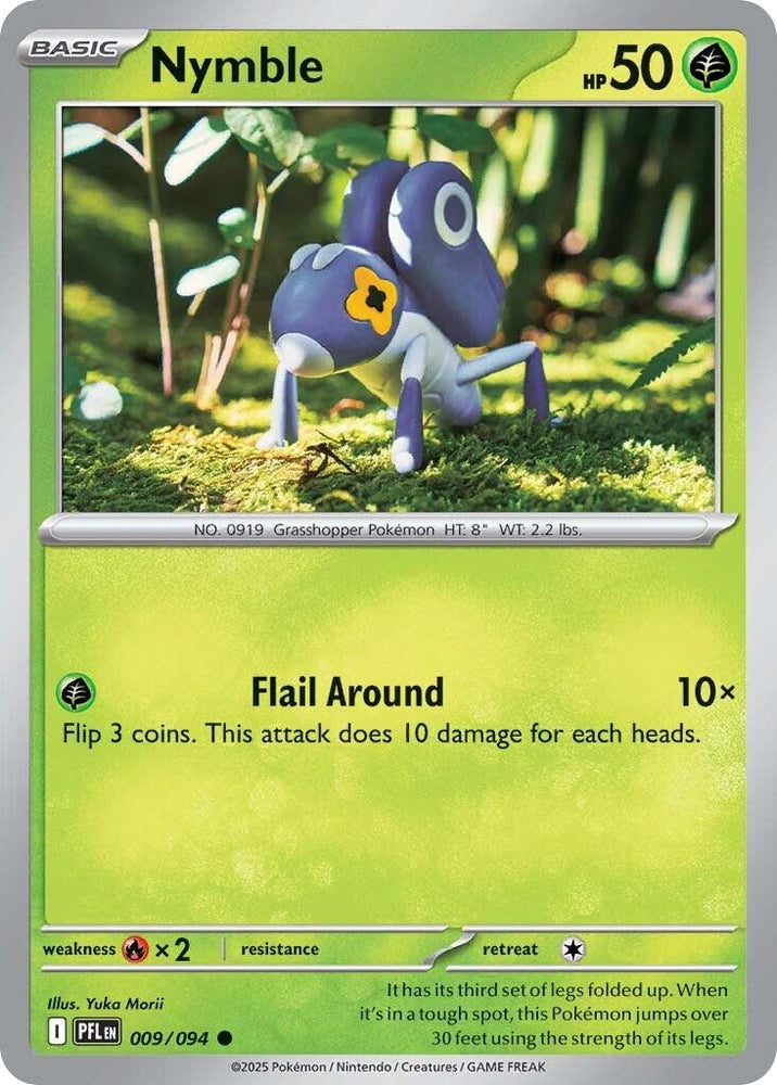 Nymble (009/094) [Mega Evolution: Phantasmal Flames] Pokémon
