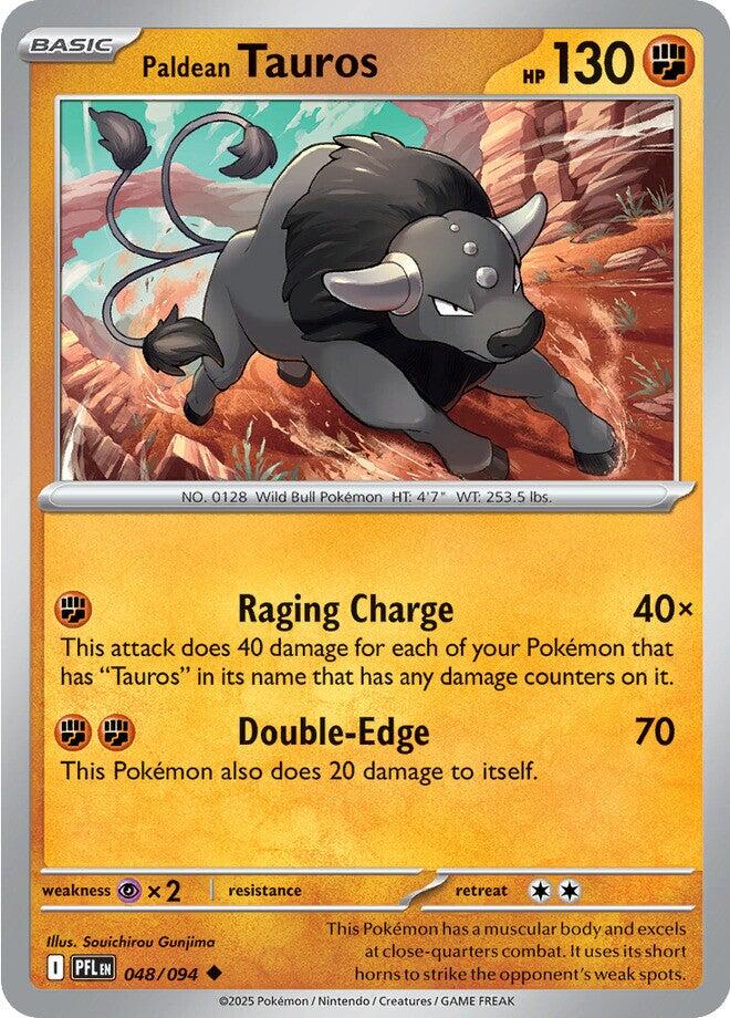 Paldean Tauros (048/094) [Mega Evolution: Phantasmal Flames] Pokémon