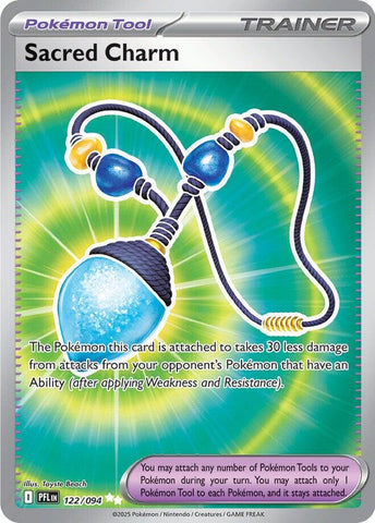 Sacred Charm (122/094) [Mega Evolution: Phantasmal Flames] Pokémon