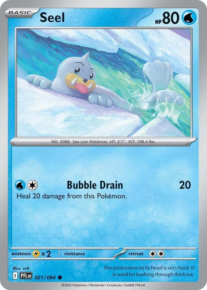 Seel (021/094) [Mega Evolution: Phantasmal Flames] Pokémon