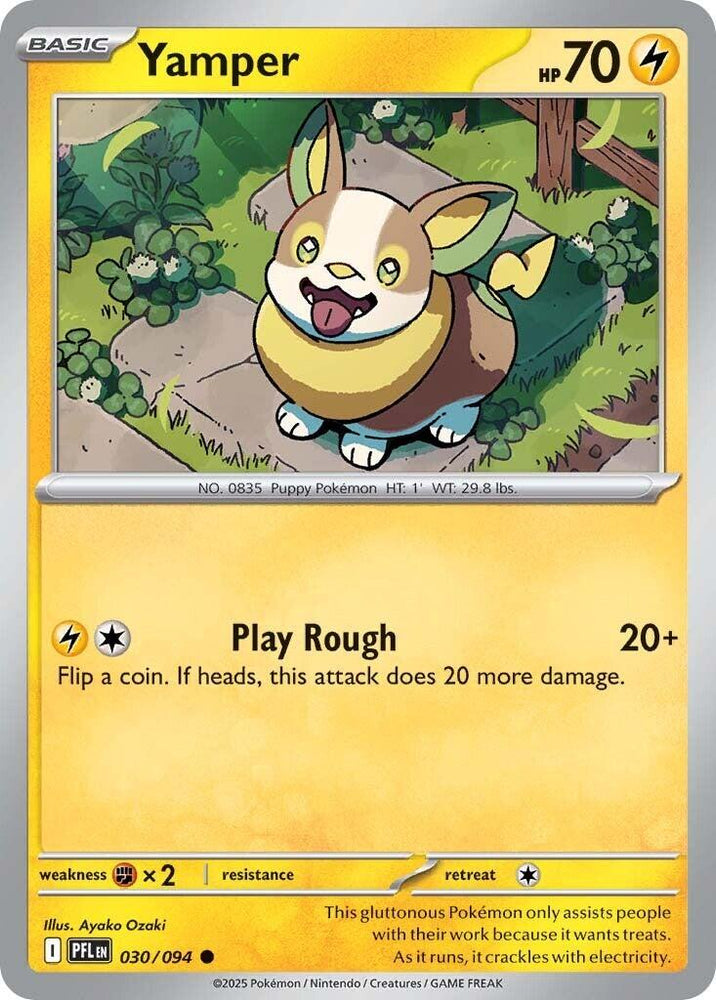 Yamper (030/094) [Mega Evolution: Phantasmal Flames] Pokémon