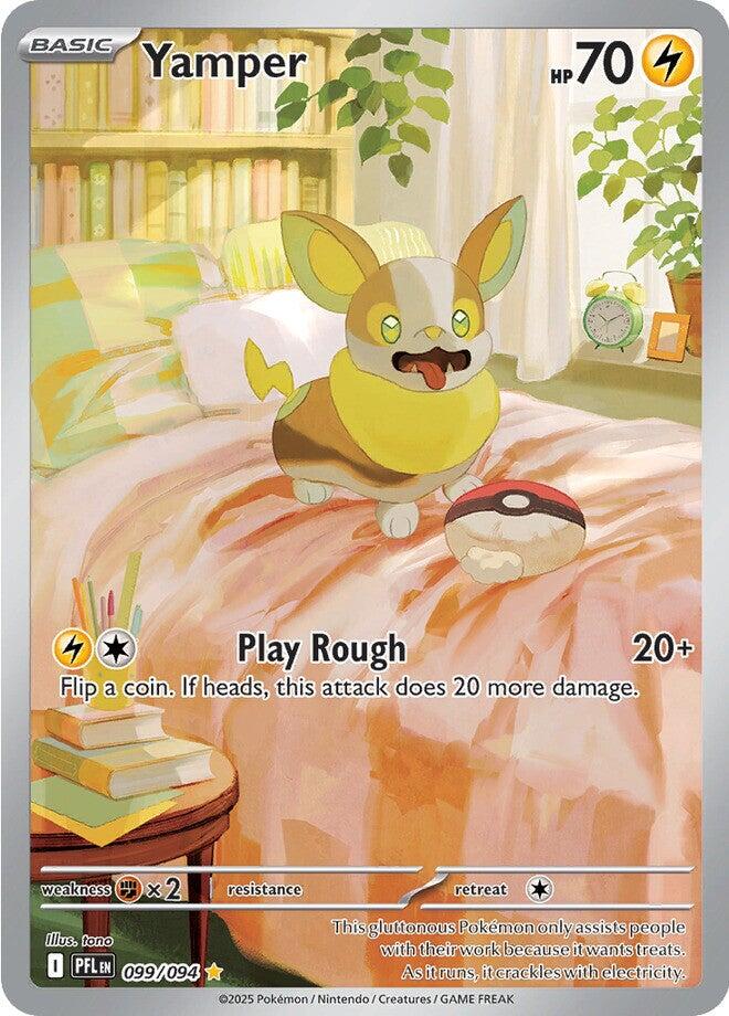 Yamper (099/094) [Mega Evolution: Phantasmal Flames] Pokémon