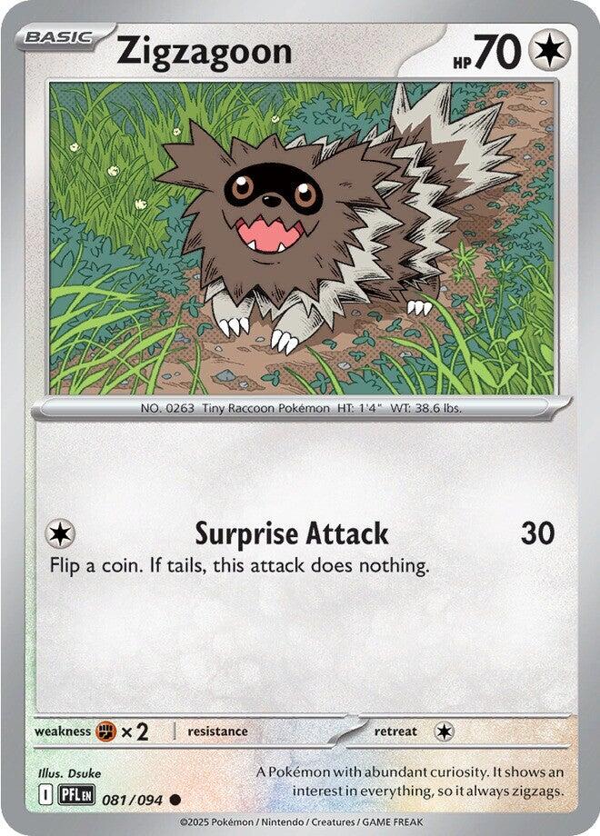 Zigzagoon (081/094) [Mega Evolution: Phantasmal Flames] Pokémon
