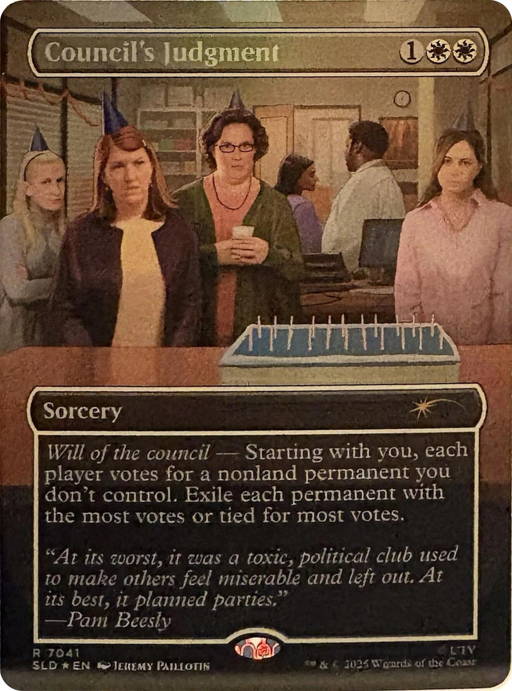 Council's Judgment (7041) [Secret Lair Drop Series] Magic: The Gathering