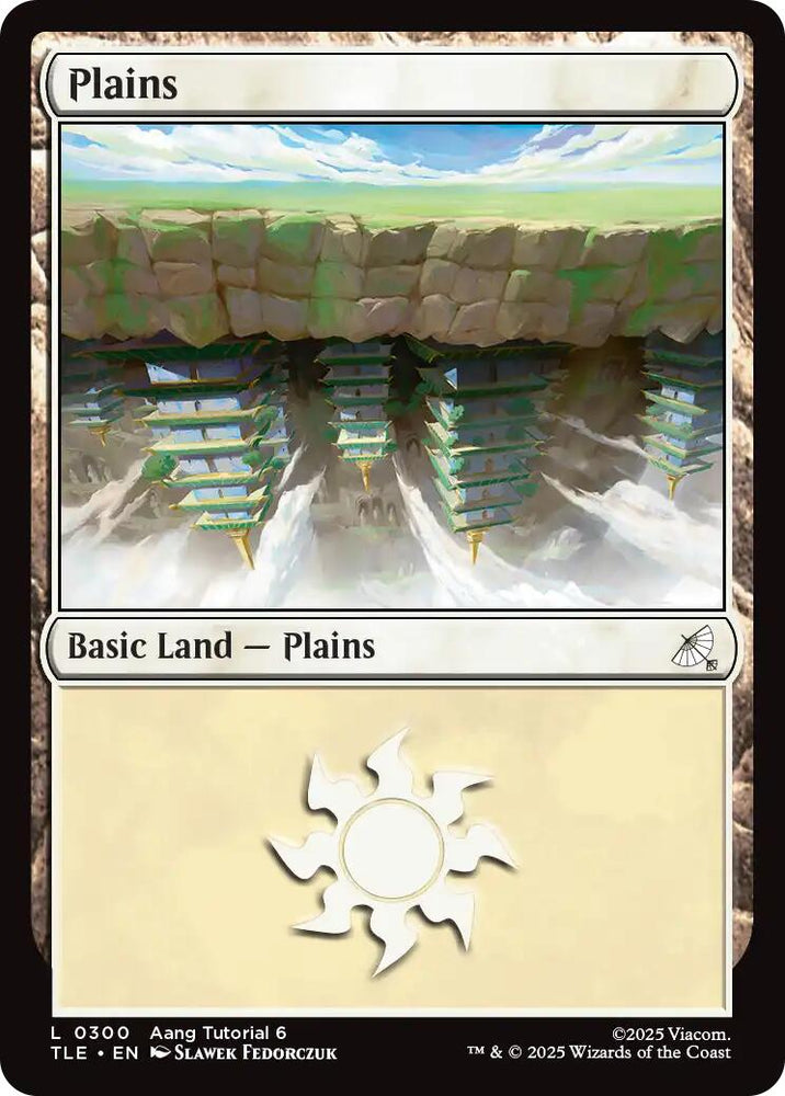 Plains (0300) [Avatar: The Last Airbender: Eternal-Legal] Magic: The Gathering