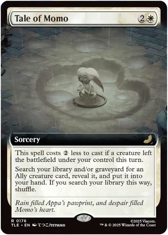 Tale of Momo (Extended Art) [Avatar: The Last Airbender: Eternal-Legal] Magic: The Gathering