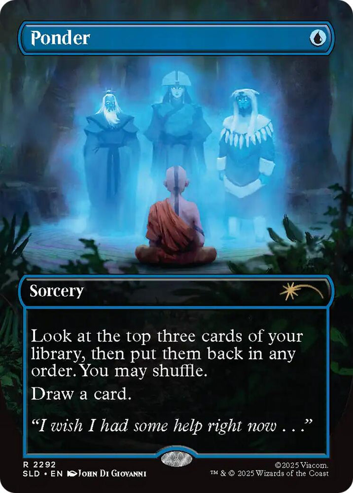 Ponder (2292) [Secret Lair Drop Series] Magic: The Gathering