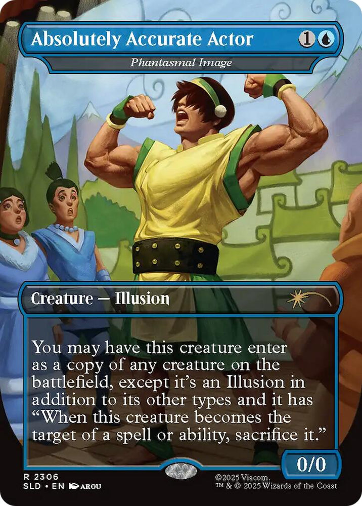 Absolutely Accurate Actor - Phantasmal Image [Secret Lair Drop Series] Magic: The Gathering
