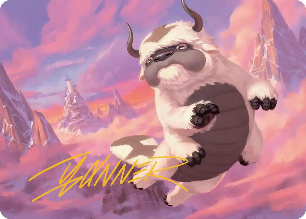 Appa, Aang's Companion Art Card (Gold-Stamped Signature) [Avatar: The Last Airbender Art Series] Magic: The Gathering