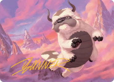Appa, Aang's Companion Art Card (Gold-Stamped Signature) [Avatar: The Last Airbender Art Series] Magic: The Gathering