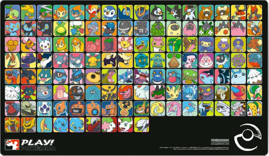 Playmat Case - Sinnoh (Professor Program) Pokémon