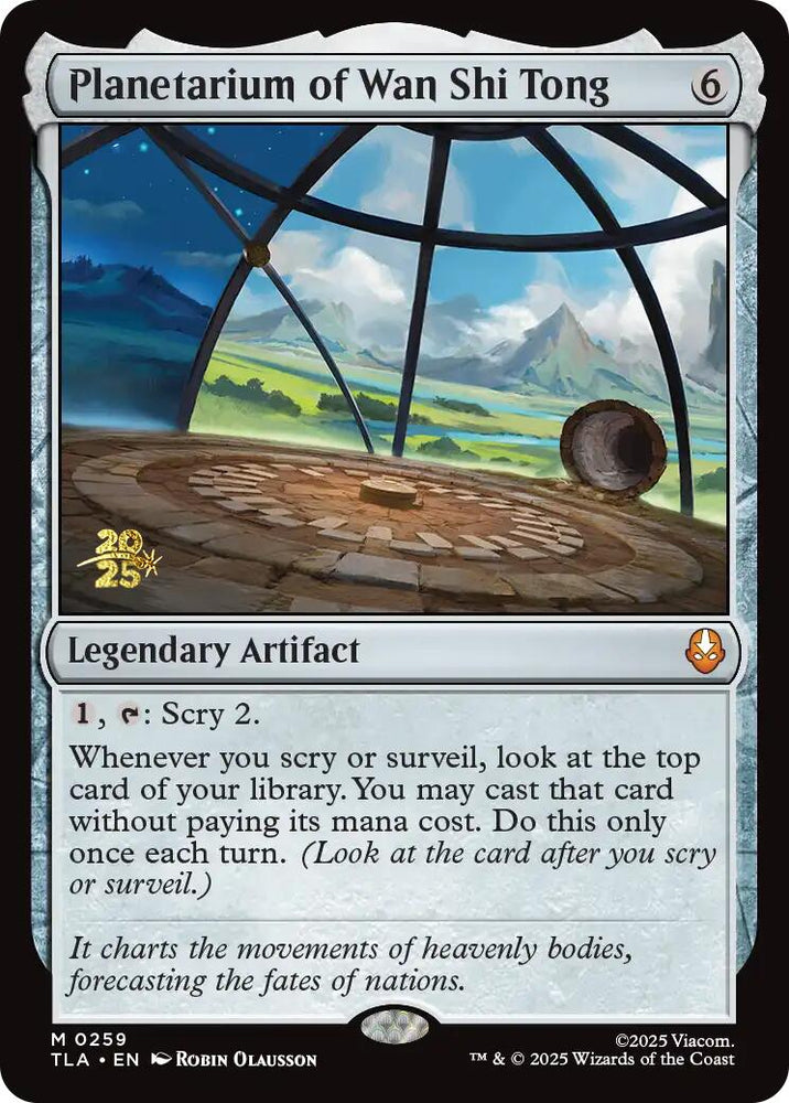 Planetarium of Wan Shi Tong [Avatar: The Last Airbender Prerelease Cards] Magic: The Gathering