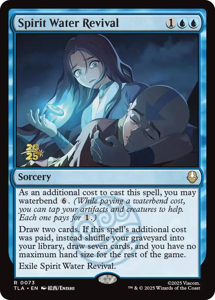 Spirit Water Revival [Avatar: The Last Airbender Prerelease Cards] Magic: The Gathering