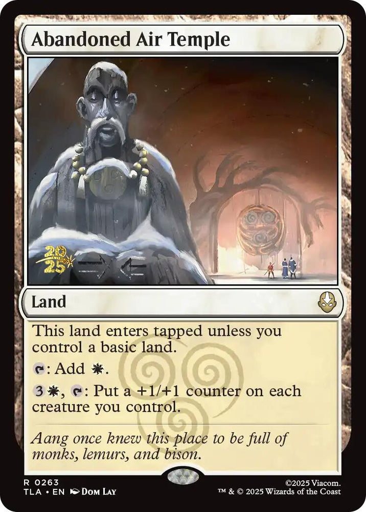 Abandoned Air Temple [Avatar: The Last Airbender Prerelease Cards] Magic: The Gathering