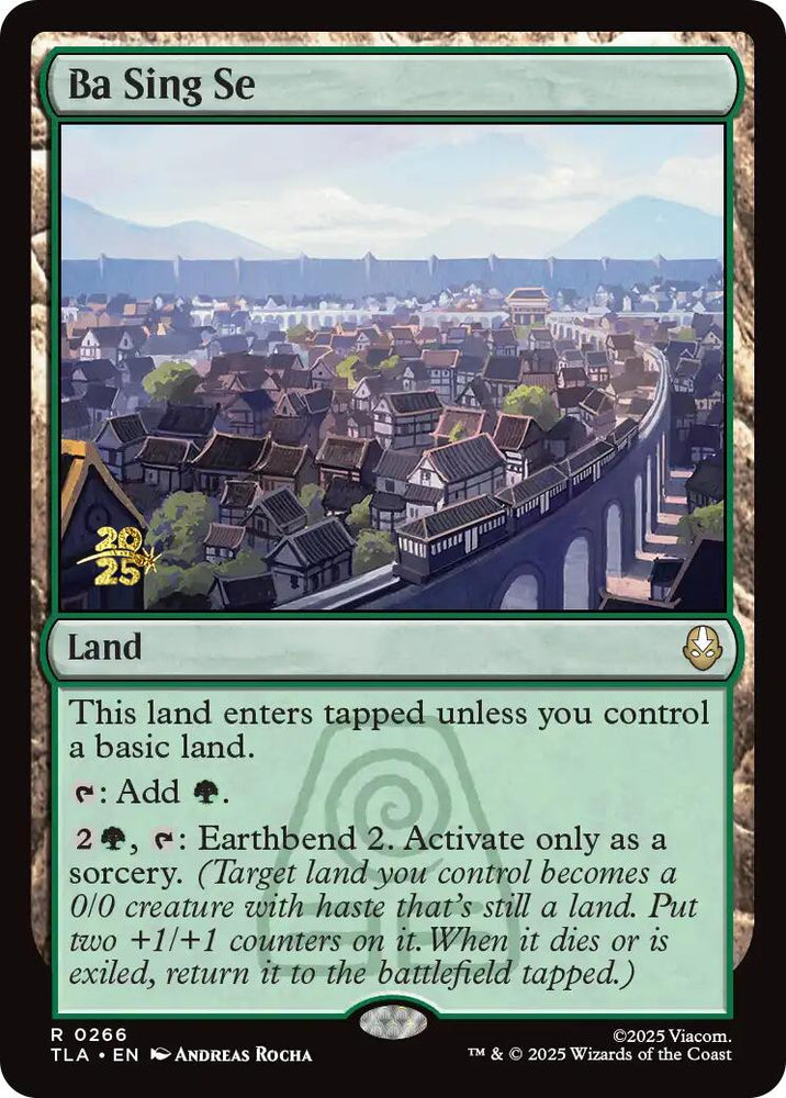 Ba Sing Se [Avatar: The Last Airbender Prerelease Cards] Magic: The Gathering