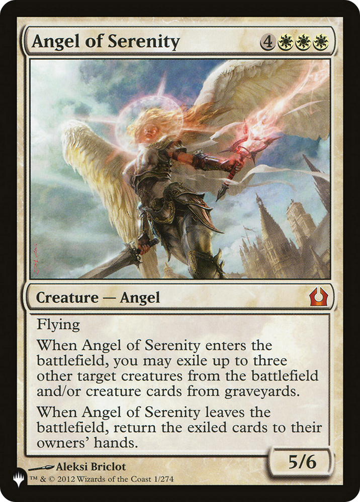 Angel of Serenity [Secret Lair: Angels] Magic: The Gathering