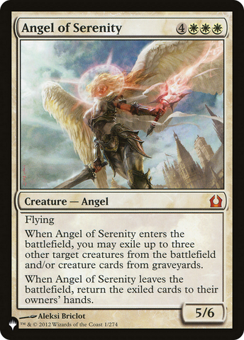 Angel of Serenity [Secret Lair: Angels] Magic: The Gathering