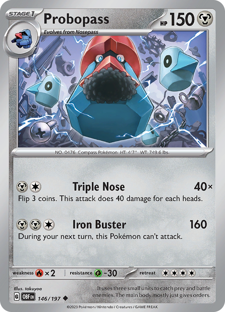 Probopass (146/197) [Scarlet & Violet: Obsidian Flames] Pokémon