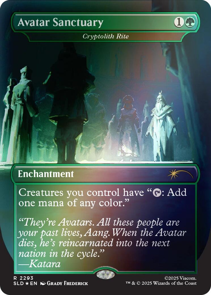 Avatar Sanctuary - Cryptolith Rite (Rainbow Foil) [Secret Lair Drop Series] Magic: The Gathering