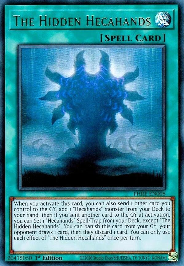 The Hidden Hecahands [PHRE-EN008] Ultra Rare Yu-Gi-Oh!