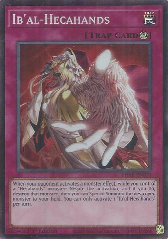 Ib'al-Hecahands (Super Rare) [PHRE-EN010] Super Rare Yu-Gi-Oh!