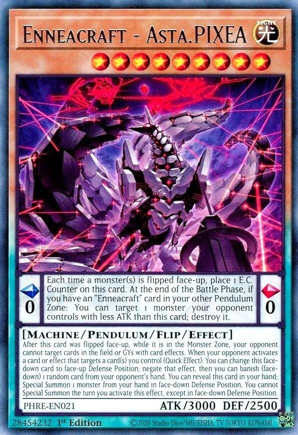 Enneacraft - Asta.PIXEA [PHRE-EN021] Rare Yu-Gi-Oh!