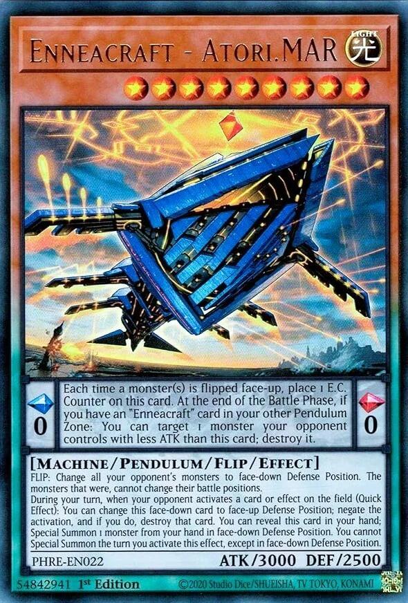 Enneacraft - Atori.MAR [PHRE-EN022] Ultra Rare Yu-Gi-Oh!