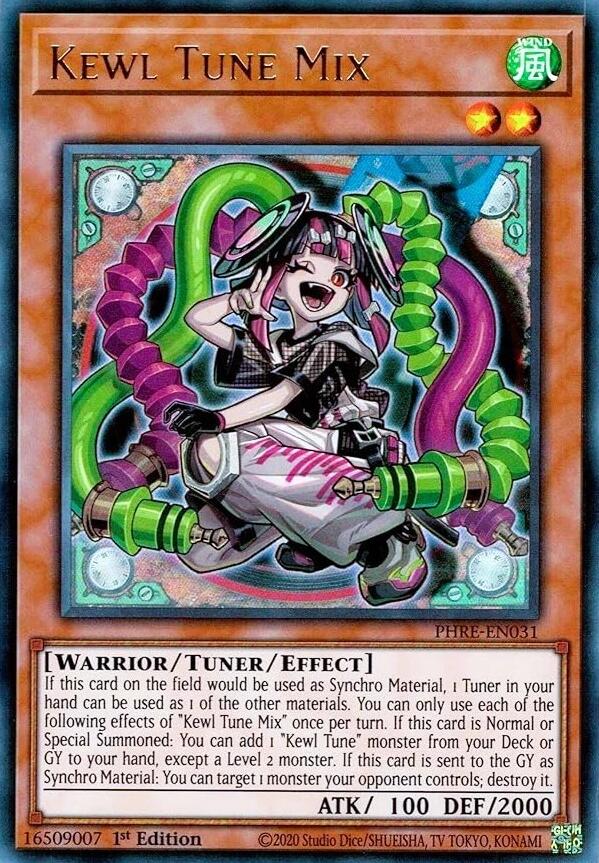 Kewl Tune Mix [PHRE-EN031] Ultra Rare Yu-Gi-Oh!