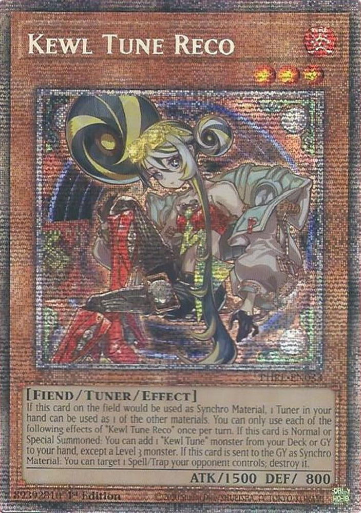Kewl Tune Reco (Starlight Rare) [PHRE-EN033] Starlight Rare Yu-Gi-Oh!