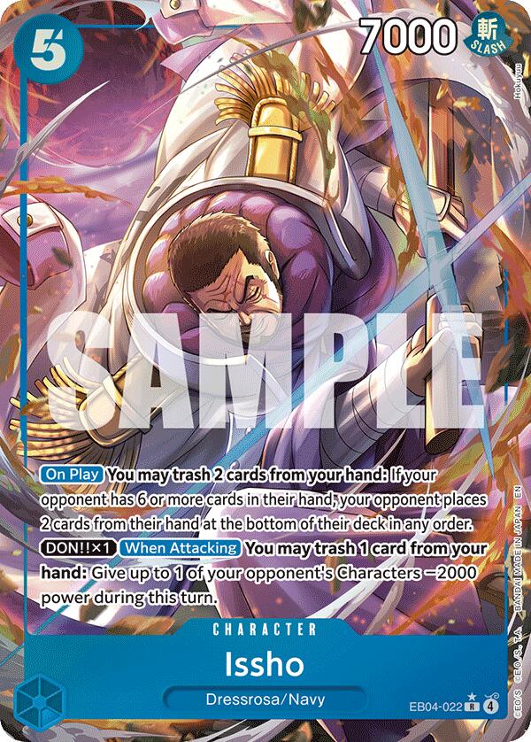 Issho (Alternate Art) [The Azure Sea's Seven] Bandai