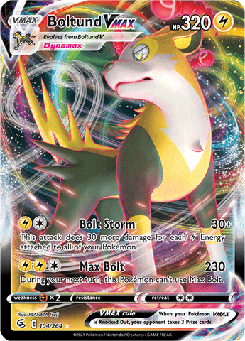 Boltund VMAX (104/264) [Sword & Shield: Fusion Strike] Pokémon