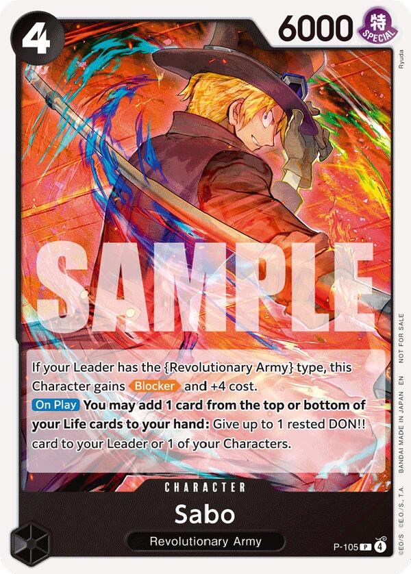 Sabo (Store Tournament 2025 Vol. 4) [One Piece Promotion Cards] Bandai
