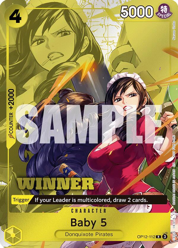 Baby 5 (Winner Pack 2026 Vol. 1) [One Piece Promotion Cards] Bandai