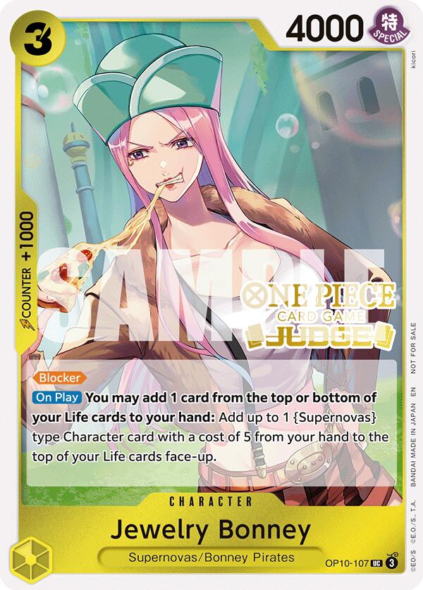 Jewelry Bonney (Judge Pack Vol. 7) [One Piece Promotion Cards] Bandai