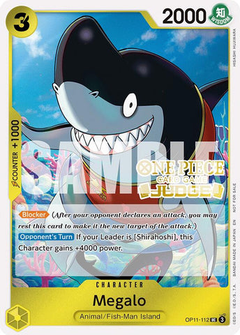Megalo (Judge Pack Vol. 7) [One Piece Promotion Cards] Bandai
