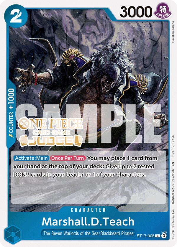 Marshall.D.Teach (Judge Pack Vol. 7) [One Piece Promotion Cards] Bandai