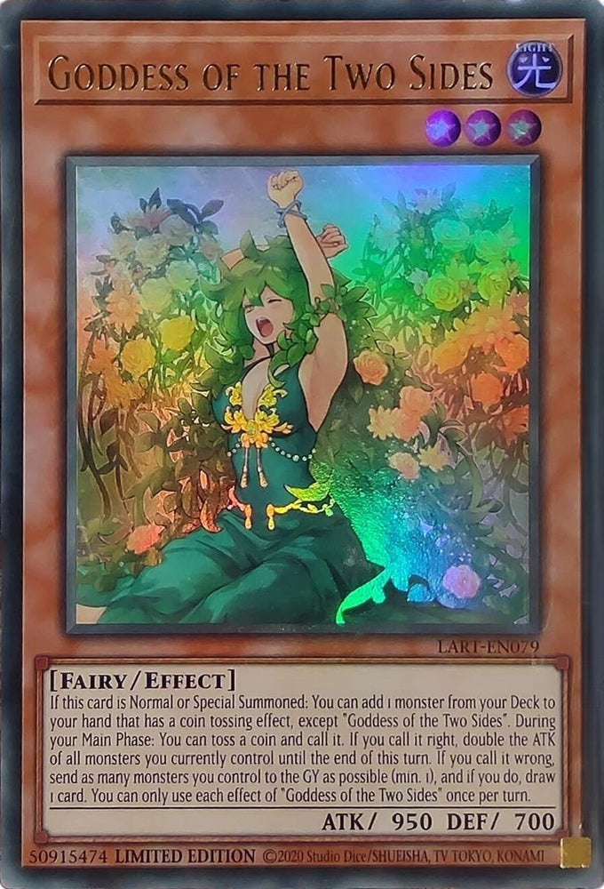 Goddess of the Two Sides [LART-EN079] Ultra Rare Yu-Gi-Oh!