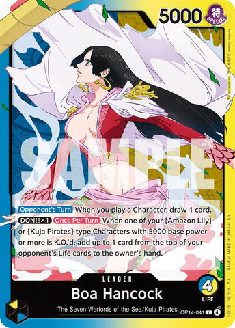 Boa Hancock (OP14-041) [The Azure Sea's Seven] Bandai