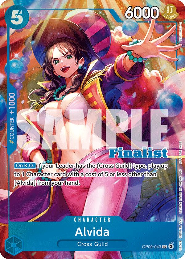 Alvida (CS 25-26 Finalist Card Set 2) [One Piece Promotion Cards] Bandai