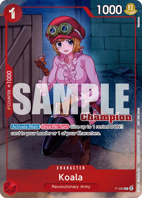 Koala (CS 25-26 Winner Card Set 2) [One Piece Promotion Cards] Bandai